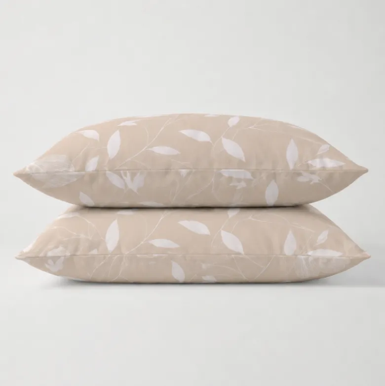 2-PACK Kussenslopen Katoen - Siren Flower