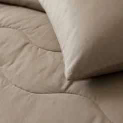 2-PACK: Kussenslopen Katoen Uni - Taupe