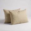 2-PACK Kussenslopen Uni - Beige