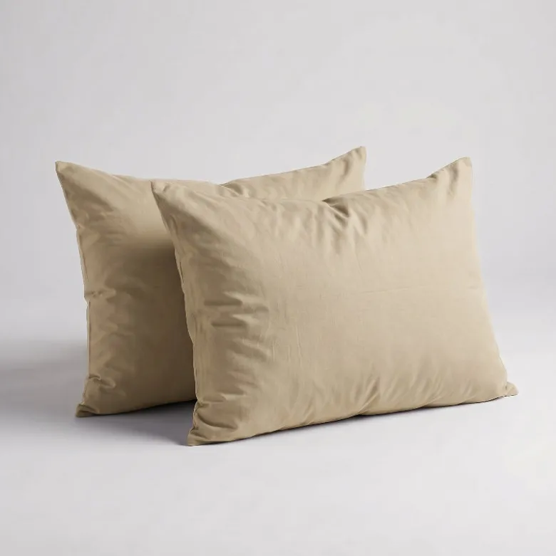 2-PACK Kussenslopen Uni - Beige