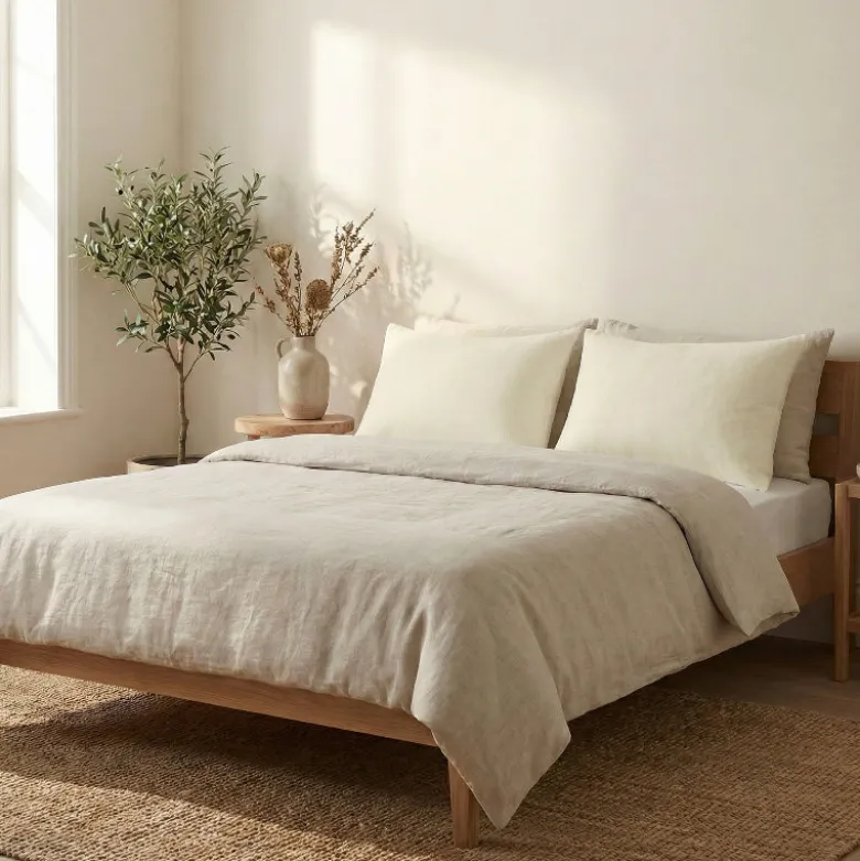 2-PACK Kussenslopen Uni - Off White