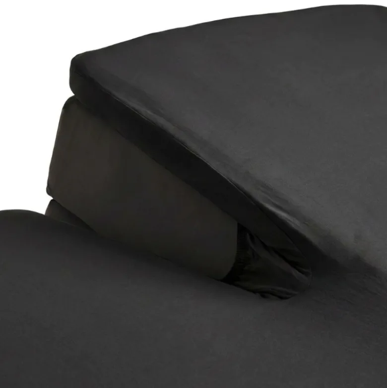 Splittopper Hoeslaken - Egyptisch Katoen Stretch - Antraciet