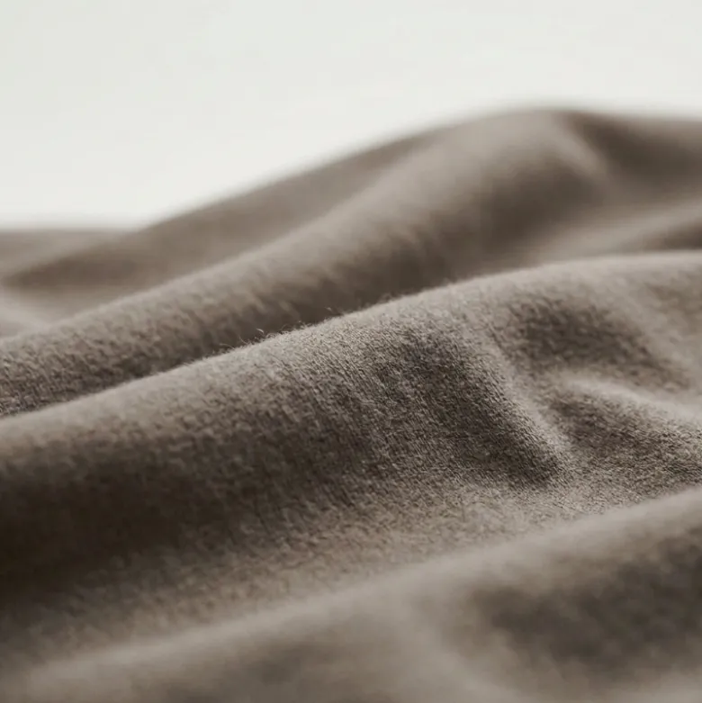Topper Hoeslaken - Egyptisch Katoen Jersey Stretch - Taupe