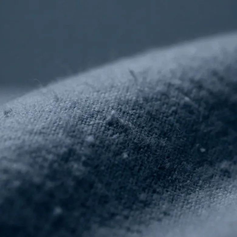 Topper Hoeslaken - Katoen Flanel - Navy