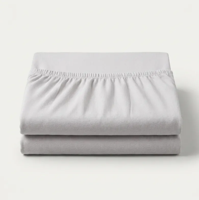 Topper Hoeslaken Katoen - Jersey Stretch - Wit