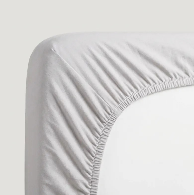 Topper Hoeslaken Katoen - Jersey Stretch - Wit