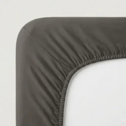Topper Hoeslaken Katoen - Jersey Stretch - Antraciet