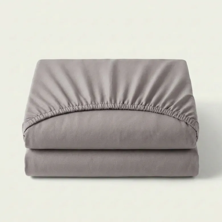 Topper Hoeslaken - Mako Jersey Katoen - Taupe